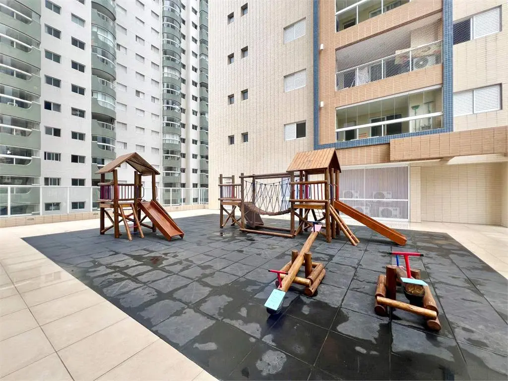 Apartamento para Venda em Praia Grande, Aviação, 2 dormitórios, 2 suítes, 2 banheiros, 2 vagas