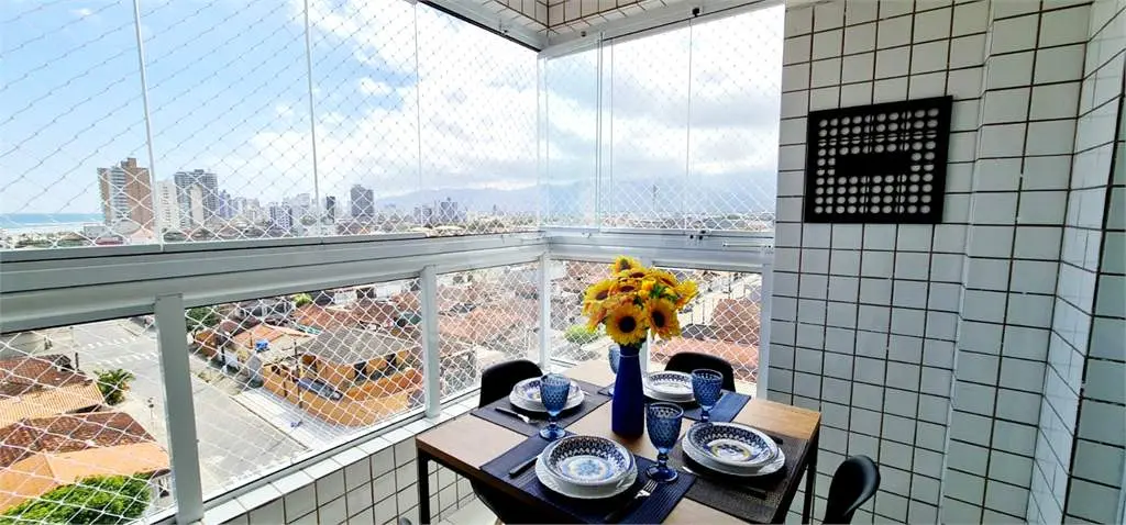 Apartamento para Venda em Praia Grande, Maracanã, 1 dormitório, 1 banheiro, 1 vaga