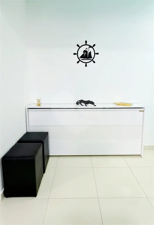 Apartamento para Venda em Praia Grande, Maracanã, 1 dormitório, 1 banheiro, 1 vaga