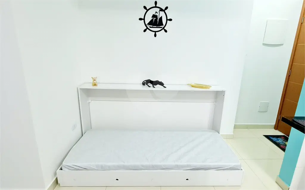 Apartamento para Venda em Praia Grande, Maracanã, 1 dormitório, 1 banheiro, 1 vaga