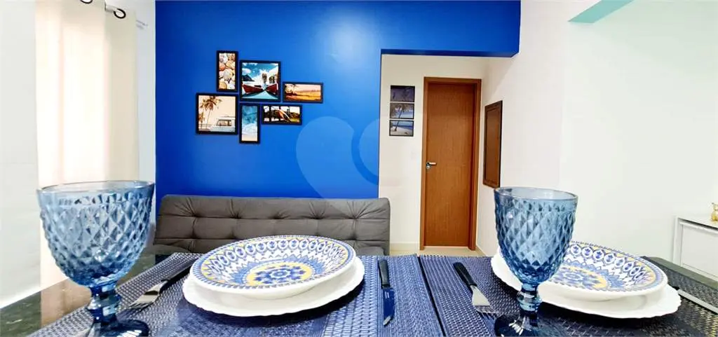 Apartamento para Venda em Praia Grande, Maracanã, 1 dormitório, 1 banheiro, 1 vaga