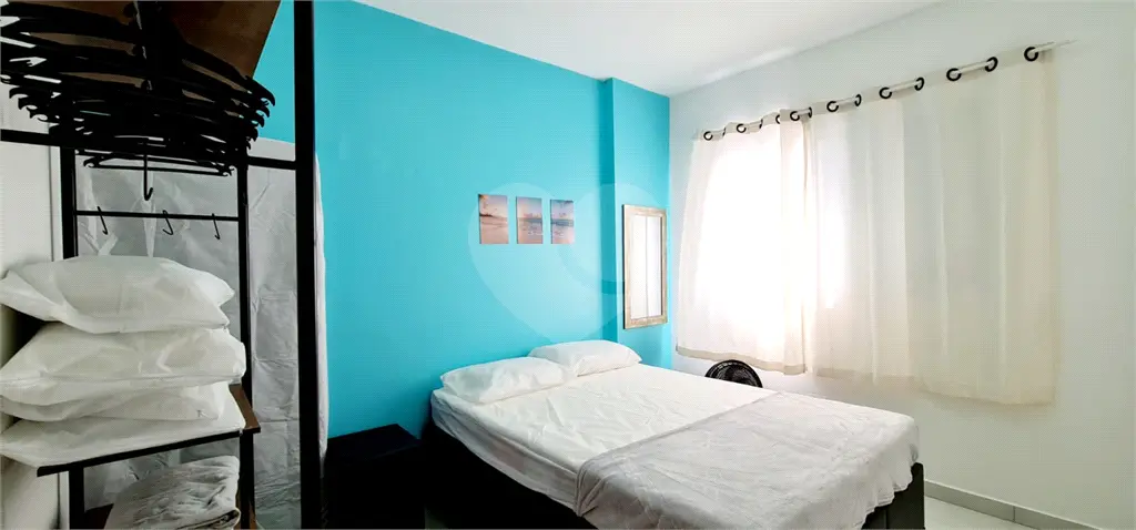 Apartamento para Venda em Praia Grande, Maracanã, 1 dormitório, 1 banheiro, 1 vaga