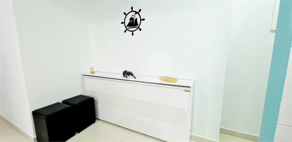 Apartamento para Venda em Praia Grande, Maracanã, 1 dormitório, 1 banheiro, 1 vaga