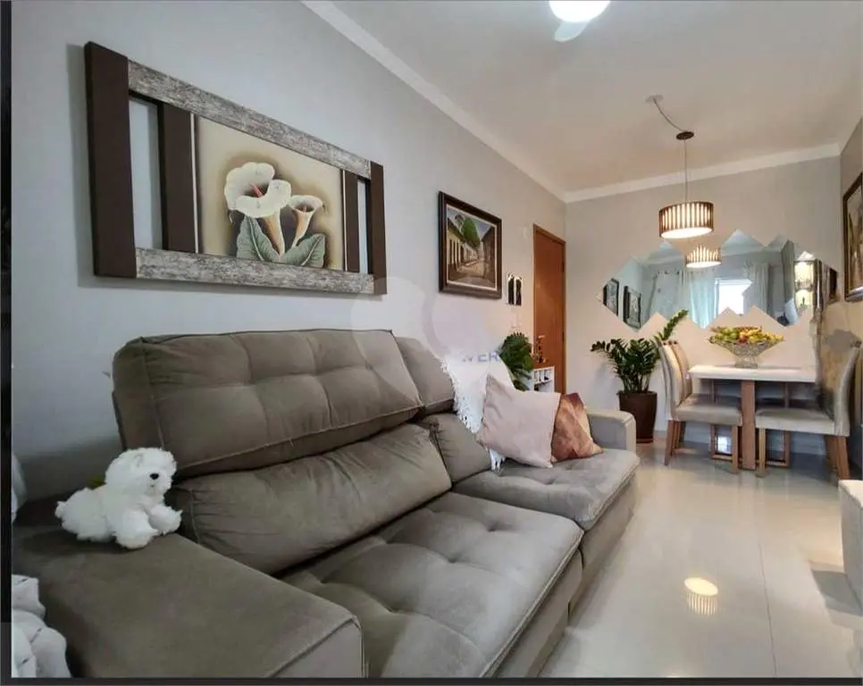 Apartamento para Venda em Praia Grande, Flórida, 1 dormitório, 1 banheiro, 1 vaga