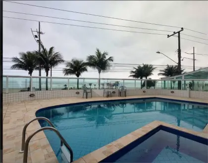 Apartamento para Venda em Praia Grande, Flórida, 1 dormitório, 1 banheiro, 1 vaga