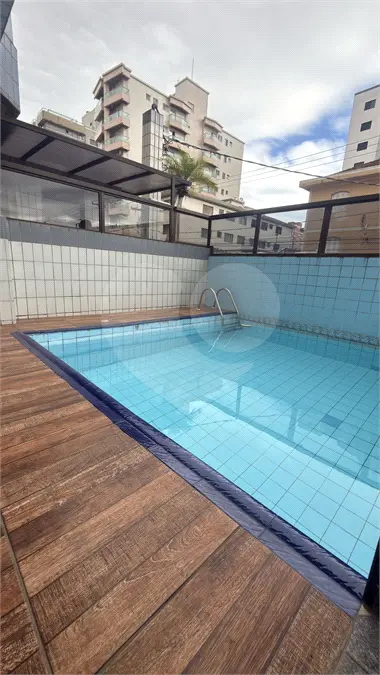 Apartamento para Venda em Praia Grande, Vila Tupi, 1 dormitório, 1 suíte, 2 banheiros, 1 vaga