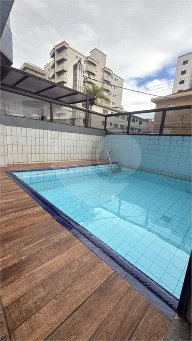 Apartamento para Venda em Praia Grande, Vila Tupi, 1 dormitório, 1 suíte, 2 banheiros, 1 vaga