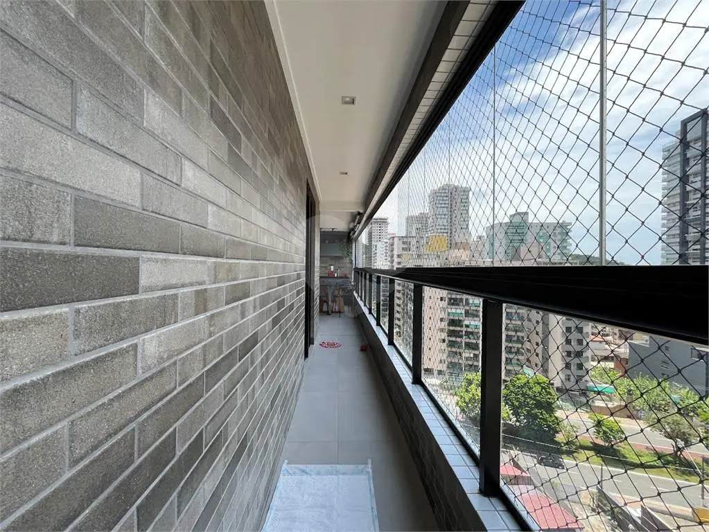 Apartamento para Venda em Praia Grande, Canto do Forte, 3 dormitórios, 3 suítes, 4 banheiros, 2 vagas