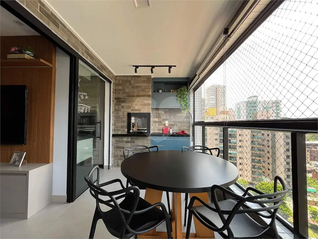 Apartamento para Venda em Praia Grande, Canto do Forte, 3 dormitórios, 3 suítes, 4 banheiros, 2 vagas