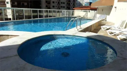 Apartamento para Venda em Praia Grande, Vila Tupi, 2 dormitórios, 1 suíte, 2 banheiros, 1 vaga