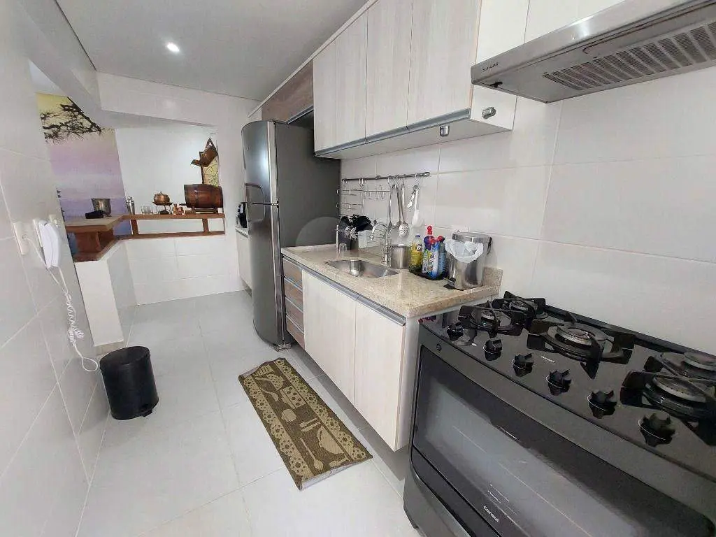 Apartamento para Venda em Praia Grande, Vila Tupi, 2 dormitórios, 1 suíte, 2 banheiros, 1 vaga
