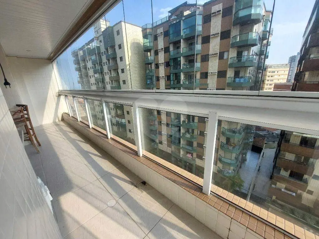 Apartamento para Venda em Praia Grande, Vila Tupi, 2 dormitórios, 1 suíte, 2 banheiros, 1 vaga