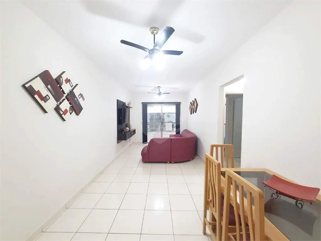 Apartamento para Venda em Praia Grande, Aviação, 2 dormitórios, 1 suíte, 2 banheiros, 1 vaga