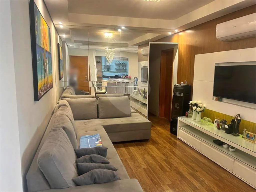 Apartamento para Venda em Praia Grande, Vila Guilhermina, 3 dormitórios, 3 suítes, 1 banheiro, 2 vagas