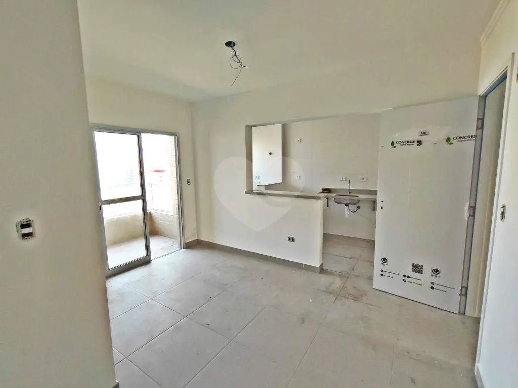 Apartamento para Venda em Praia Grande, Aviação, 1 dormitório, 1 banheiro, 1 vaga