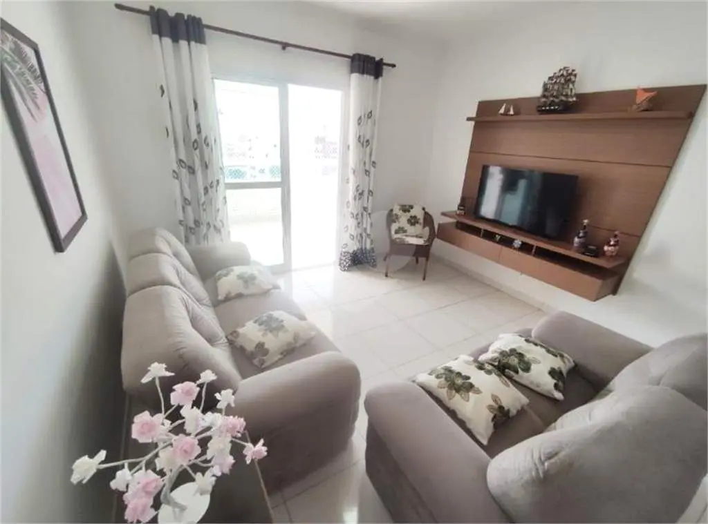 Apartamento para Venda em Praia Grande, Tupi, 2 dormitórios, 1 suíte, 1 vaga
