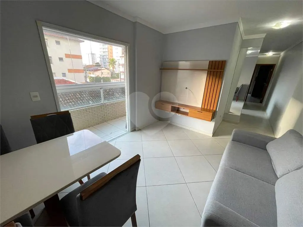 Apartamento para Venda em Praia Grande, Vila Guilhermina, 1 dormitório, 1 banheiro, 1 vaga