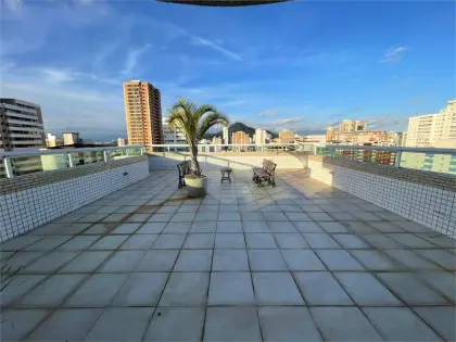 Apartamento para Venda em Praia Grande, Vila Guilhermina, 1 dormitório, 1 banheiro, 1 vaga