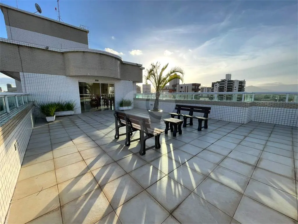 Apartamento para Venda em Praia Grande, Vila Guilhermina, 1 dormitório, 1 banheiro, 1 vaga