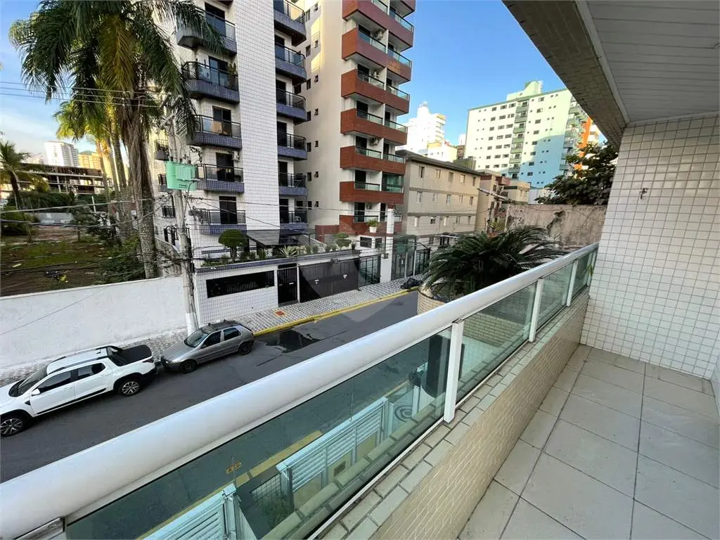 Apartamento para Venda em Praia Grande, Vila Guilhermina, 1 dormitório, 1 banheiro, 1 vaga