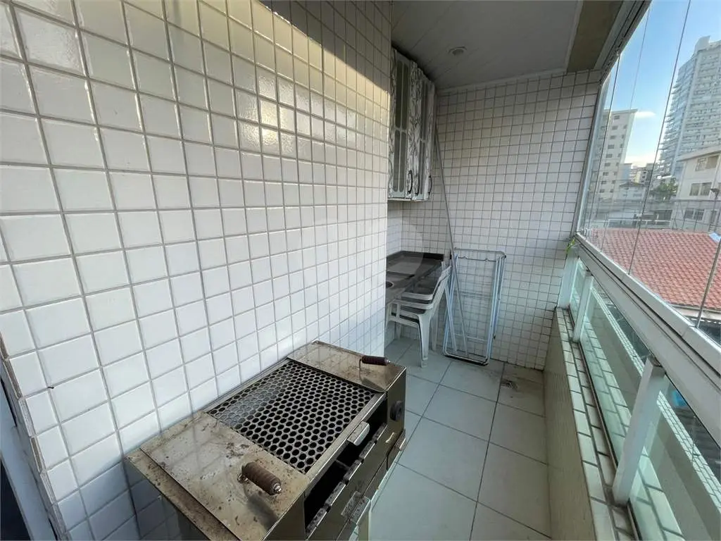 Apartamento para Venda em Praia Grande, Vila Guilhermina, 1 dormitório, 1 banheiro, 1 vaga