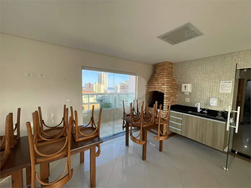Apartamento para Venda em Praia Grande, Vila Guilhermina, 1 dormitório, 1 banheiro, 1 vaga