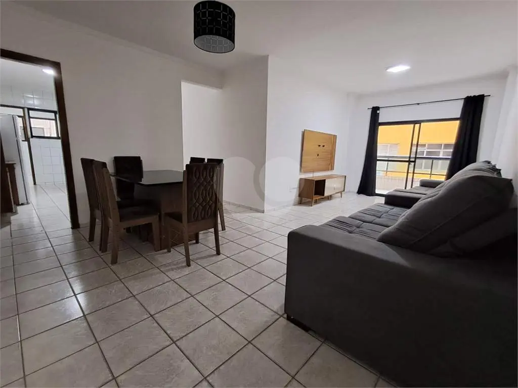 Apartamento para Locação em Praia Grande, Guilhermina, 3 dormitórios, 2 suítes, 3 banheiros, 1 vaga