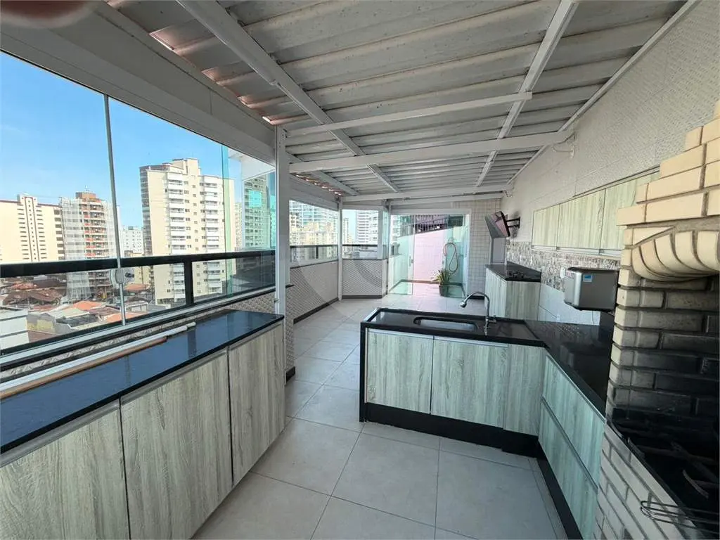 Apartamento para Venda em Praia Grande, Caiçara, 3 dormitórios, 1 suíte, 3 banheiros, 2 vagas
