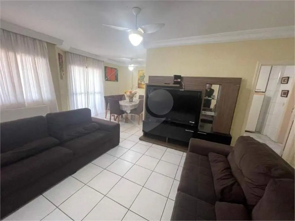 Apartamento para Venda em Praia Grande, Guilhermina, 3 dormitórios, 1 suíte, 1 banheiro, 2 vagas