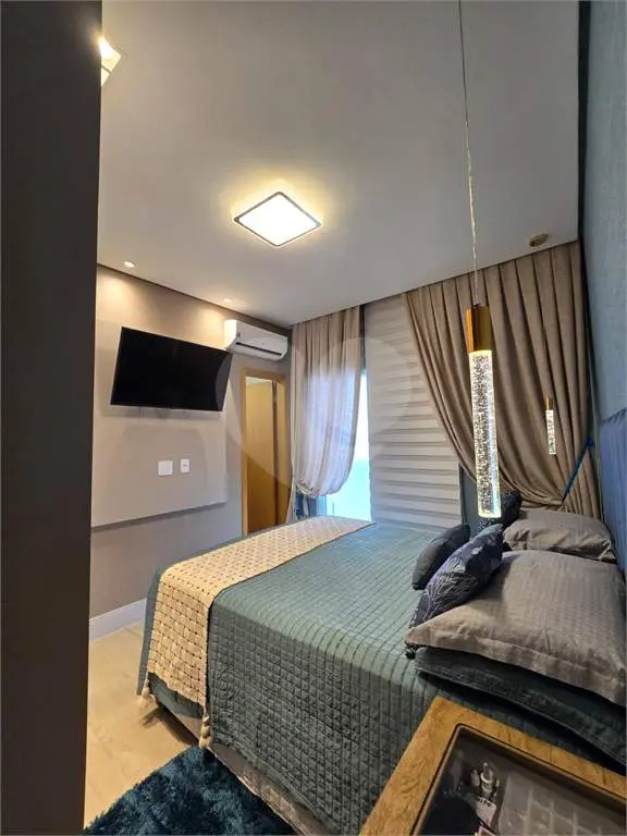 Apartamento para Venda em Praia Grande, Canto do Forte, 2 dormitórios, 2 suítes, 1 banheiro, 1 vaga