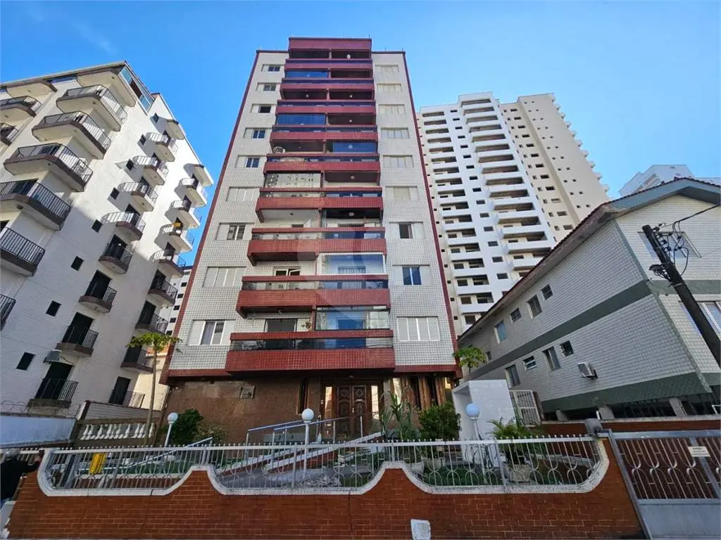 Apartamento para Locação em Praia Grande, Aviação, 2 dormitórios, 1 banheiro, 1 vaga
