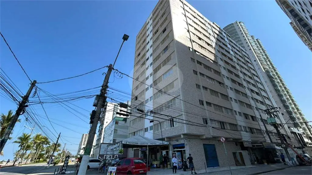 Apartamento para Venda em Praia Grande, Vila Tupi, 1 dormitório, 1 banheiro, 1 vaga