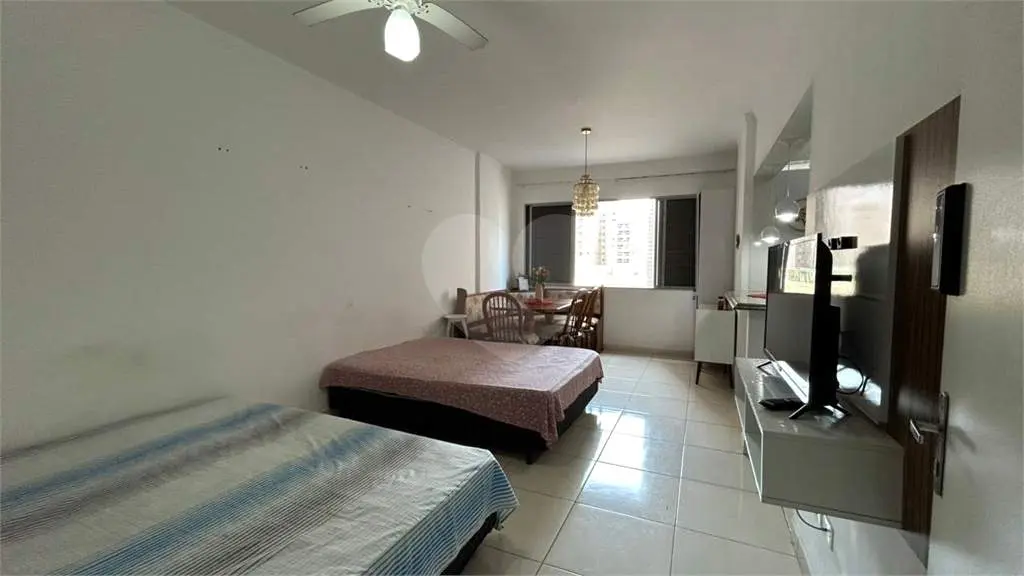 Apartamento para Venda em Praia Grande, Vila Tupi, 1 dormitório, 1 banheiro, 1 vaga