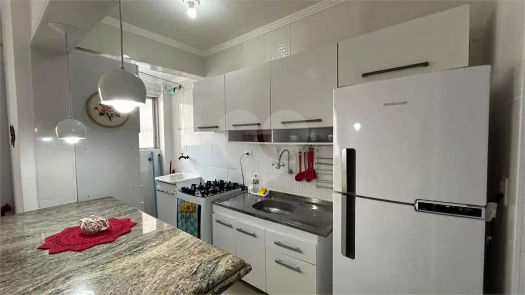 Apartamento para Venda em Praia Grande, Vila Tupi, 1 dormitório, 1 banheiro, 1 vaga