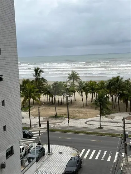 Apartamento para Venda em Praia Grande, Vila Tupi, 1 dormitório, 1 banheiro, 1 vaga