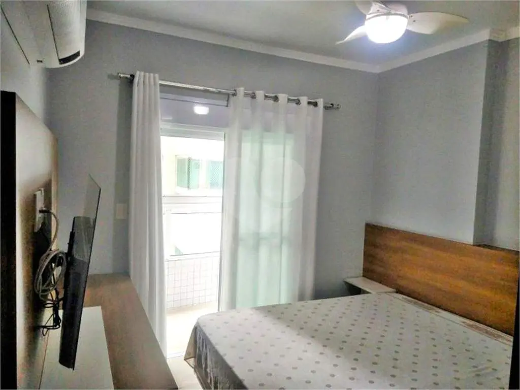 Apartamento para Venda em Praia Grande, Campo aviação, 2 dormitórios, 1 suíte, 2 banheiros, 1 vaga