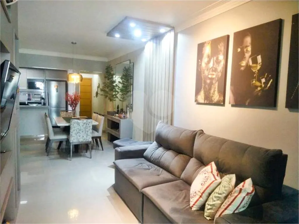 Apartamento para Venda em Praia Grande, Campo aviação, 2 dormitórios, 1 suíte, 2 banheiros, 1 vaga