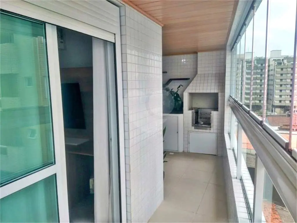 Apartamento para Venda em Praia Grande, Campo aviação, 2 dormitórios, 1 suíte, 2 banheiros, 1 vaga