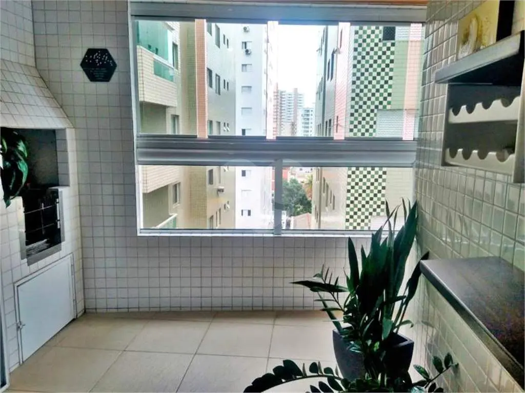 Apartamento para Venda em Praia Grande, Campo aviação, 2 dormitórios, 1 suíte, 2 banheiros, 1 vaga