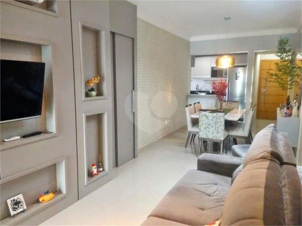 Apartamento para Venda em Praia Grande, Campo aviação, 2 dormitórios, 1 suíte, 2 banheiros, 1 vaga