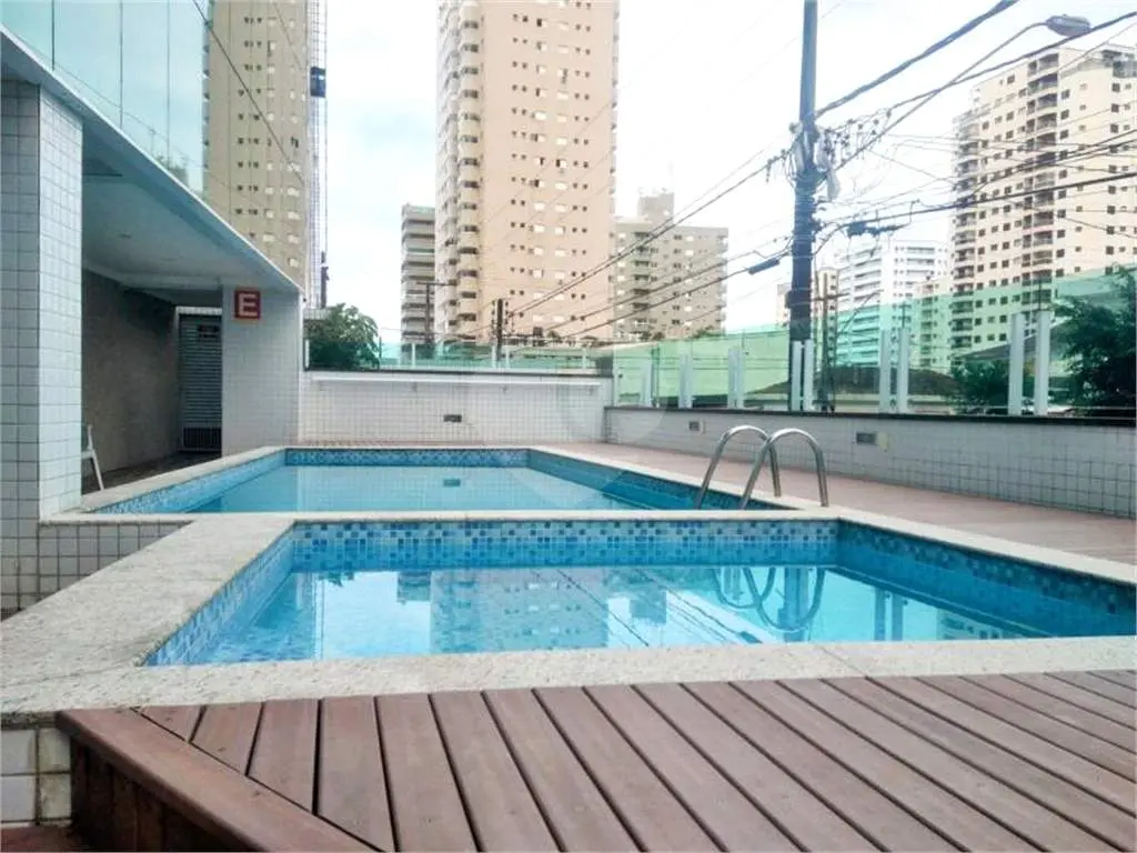 Apartamento para Venda em Praia Grande, Campo aviação, 2 dormitórios, 1 suíte, 2 banheiros, 1 vaga