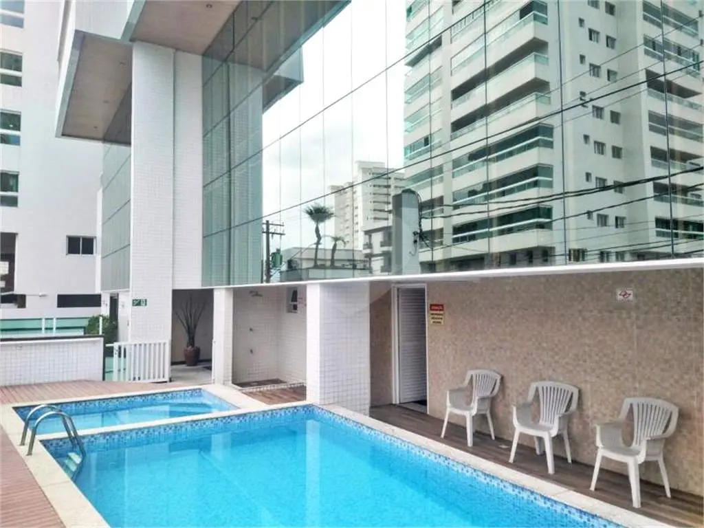 Apartamento para Venda em Praia Grande, Campo aviação, 2 dormitórios, 1 suíte, 2 banheiros, 1 vaga