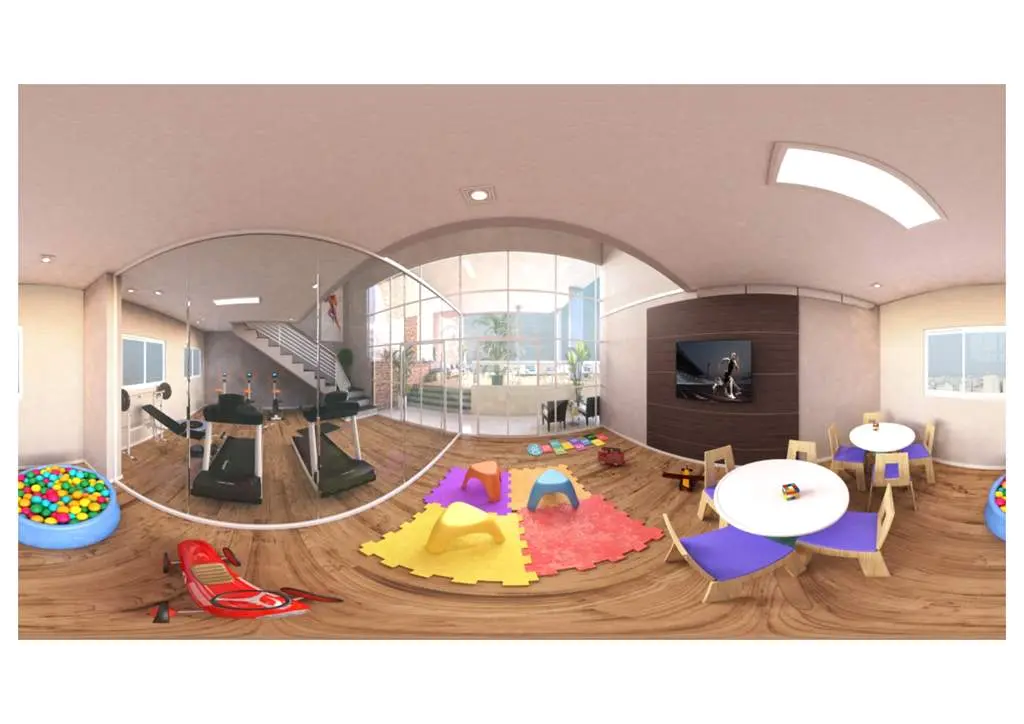 Apartamento para Venda em Praia Grande, Forte, 3 dormitórios, 1 suíte, 2 banheiros, 2 vagas