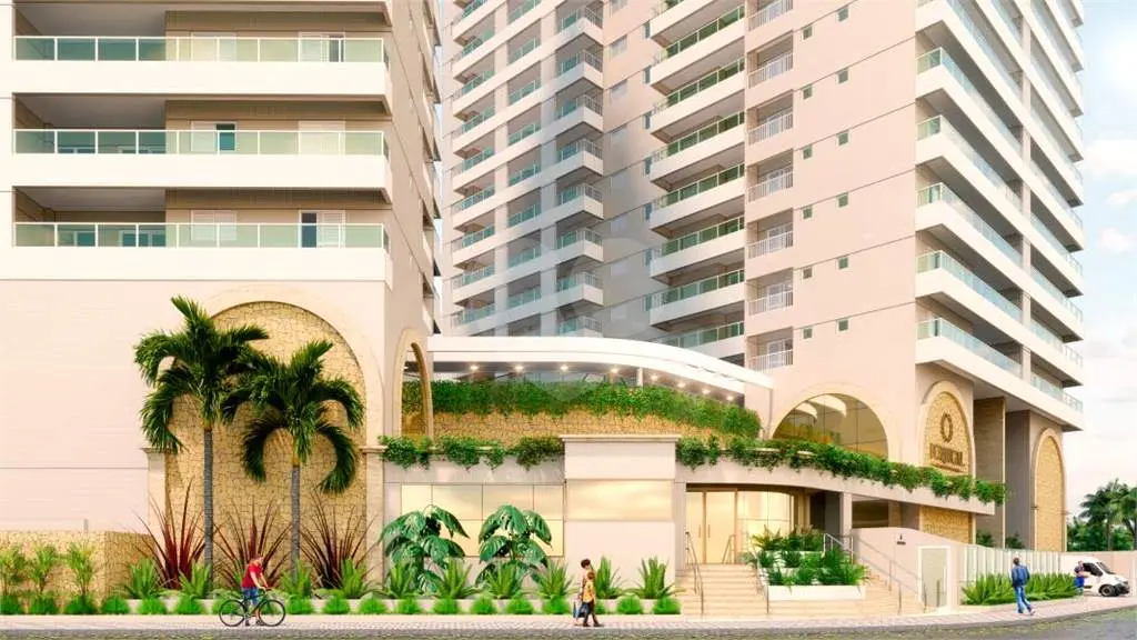 Apartamento para Venda em Praia Grande, Caiçara, 2 dormitórios, 1 suíte, 2 banheiros, 1 vaga