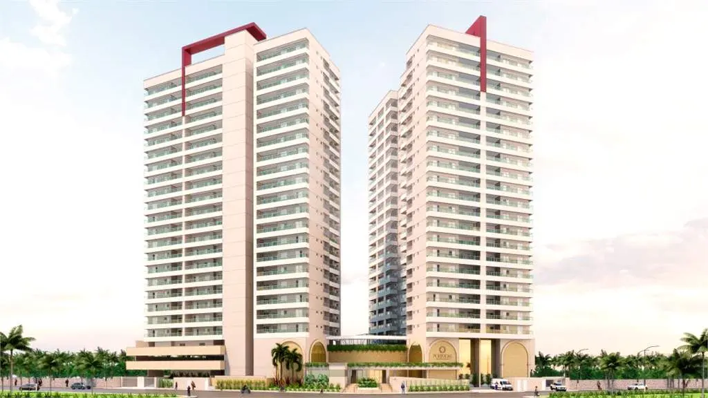 Apartamento para Venda em Praia Grande, Caiçara, 2 dormitórios, 1 suíte, 2 banheiros, 1 vaga