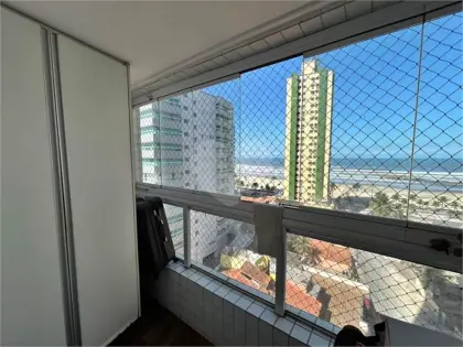 Apartamento para Venda em Praia Grande, Guilhermina, 3 dormitórios, 3 suítes, 1 banheiro, 2 vagas
