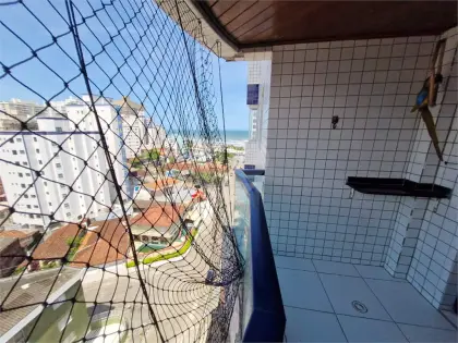 Apartamento para Venda em Praia Grande, Ocian, 2 dormitórios, 1 suíte, 2 banheiros, 1 vaga