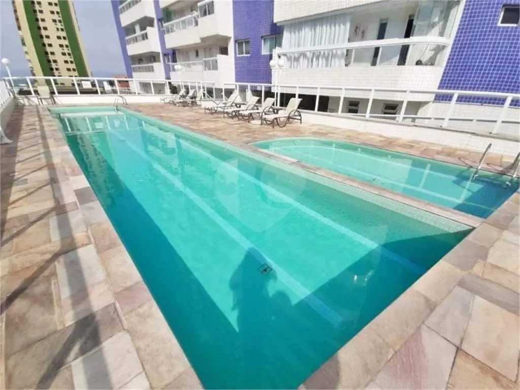 Apartamento para Venda em Praia Grande, Guilhermina, 3 dormitórios, 3 suítes, 1 banheiro, 2 vagas