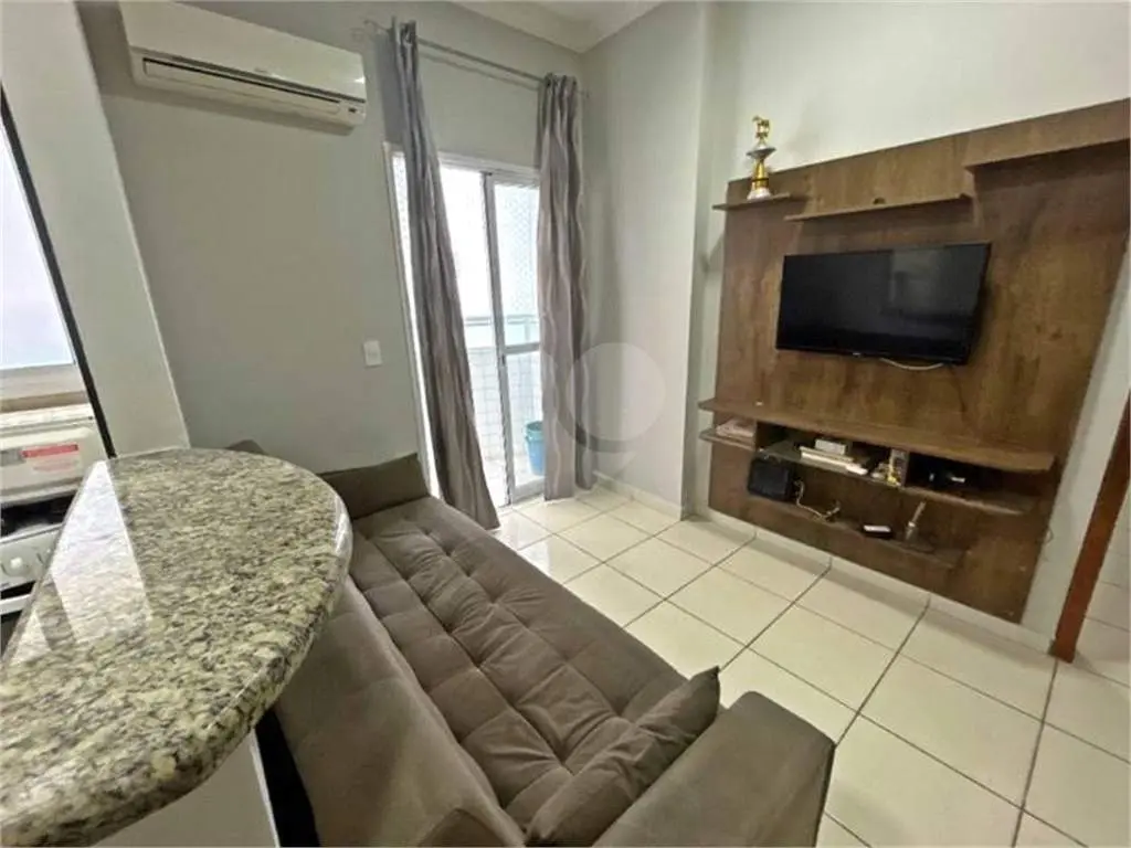 Apartamento para Venda em Praia Grande, Boqueirão, 1 dormitório, 1 banheiro, 1 vaga