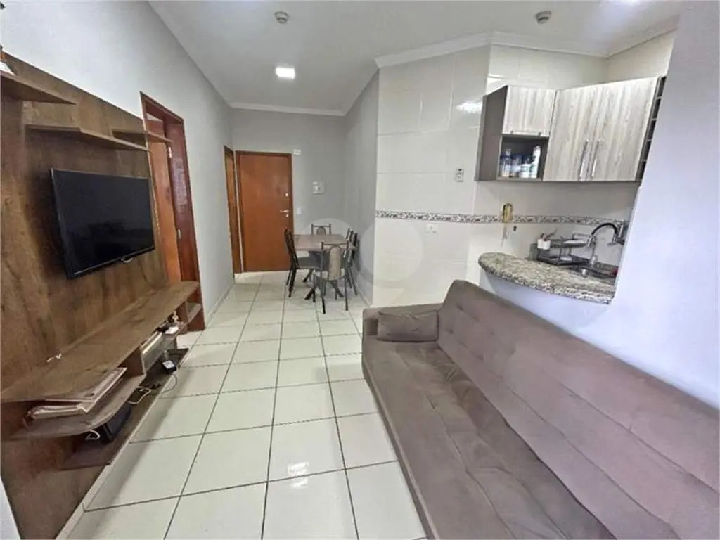 Apartamento para Venda em Praia Grande, Boqueirão, 1 dormitório, 1 banheiro, 1 vaga